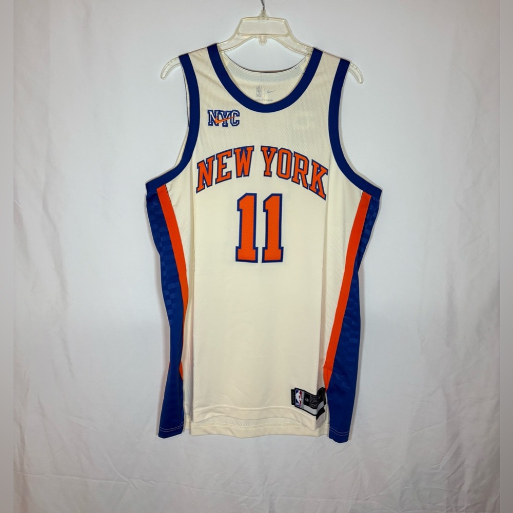 Nike New York Knicks #11 Brunson City Edition Authentic Basketball Jersey